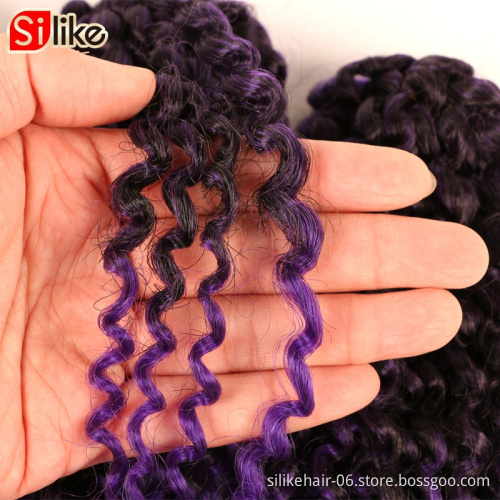 Mali Bob Afro Bohemian Twist Kinky Curly Crochet Braids Jerry Curl Weave Kinky Curly Synthetic Crochet Braids Hair Extension